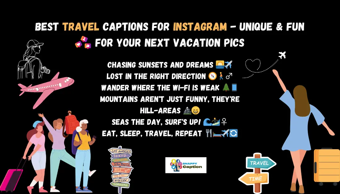 Best Travel Captions for Instagram