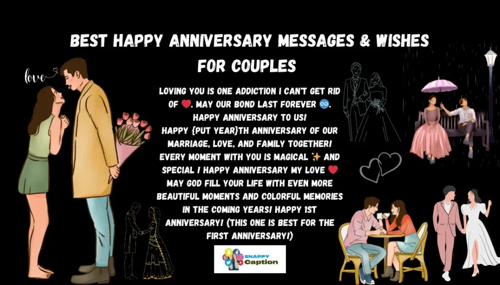 Best Happy Anniversary Messages & Wishes