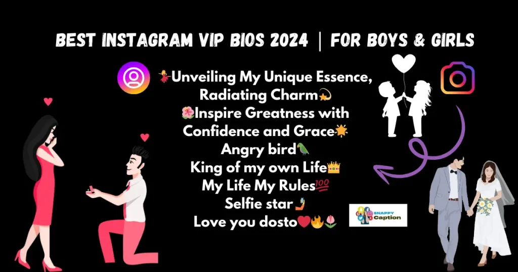Best Instagram VIP Bios