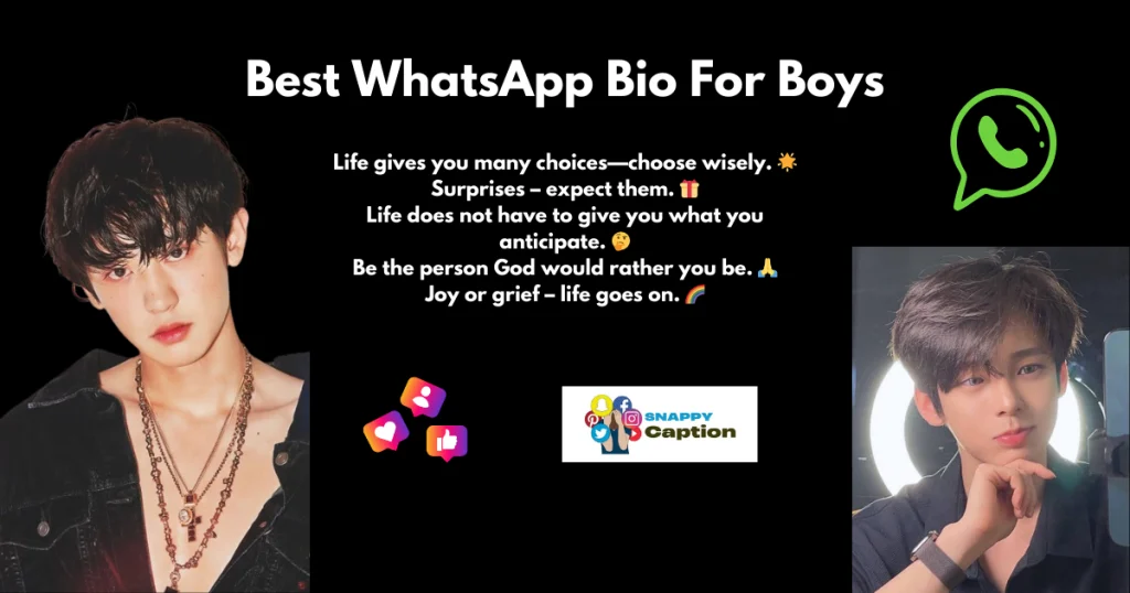 Best-whatsapp-bio-for-boys-snappycaption
