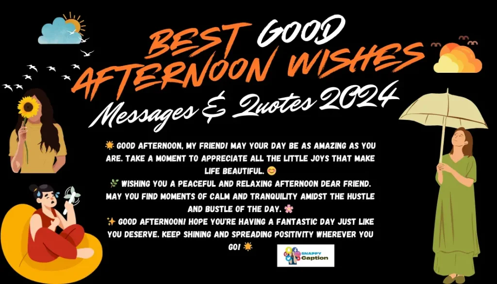 Good Afternoon wishes-messages